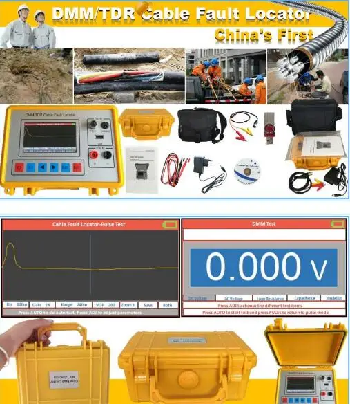 ST620 TDR CABLE FAULT LOCATOR & CABLE LOCATOR