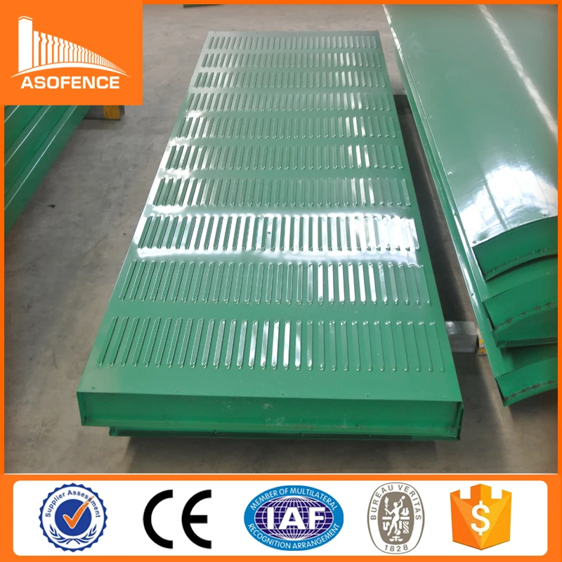 
Factory supply low price railway noise barrier/ highway noise barrier/acoustic barrier 