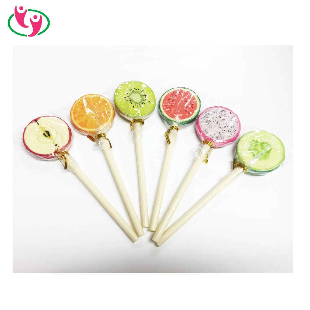 Novelty Promotional Plastic Fruit Ball Pen