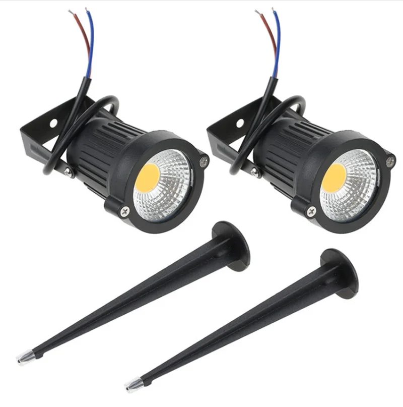 Алюминиевое ландшафтное освещение 5 Вт, 12 В, 24 В, ip65, светодиодное садовое освещение