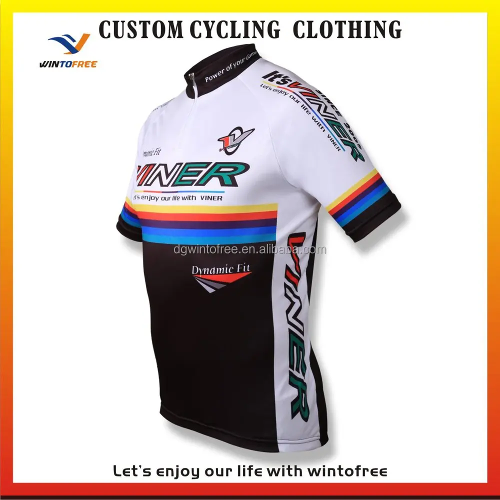 
OEM Cycling jersey Custom Made full Sublimation printing by ITALY ink sportswear arm sleeves 