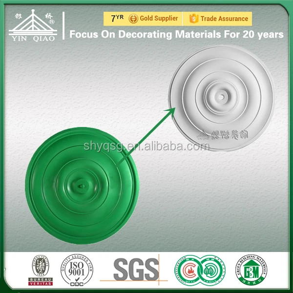 Best Quality Different Shape Interior Artistic Moistureproof Ceiling Medallion Molds