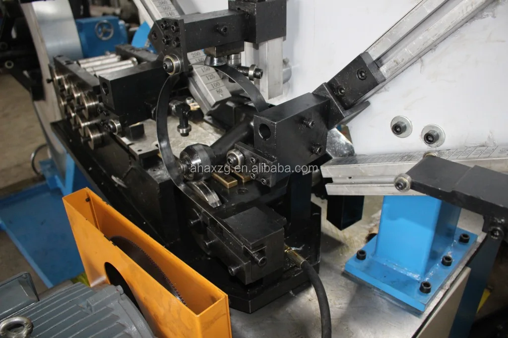 Spiral flexible aluminum duct making manufacture machine round duct forming machine