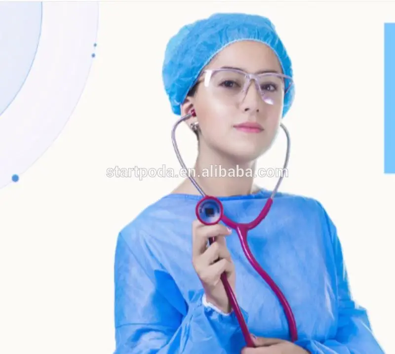 Cheap Disposable chef hat non-woven mop cap for kitchen