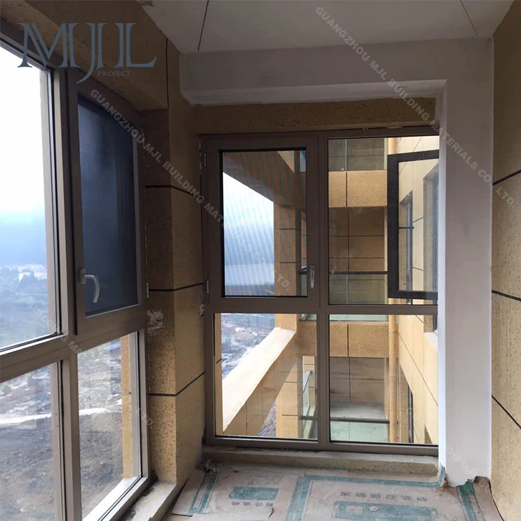 Best Price Analog Aluminum Glass Window Powder Coated Window and Door