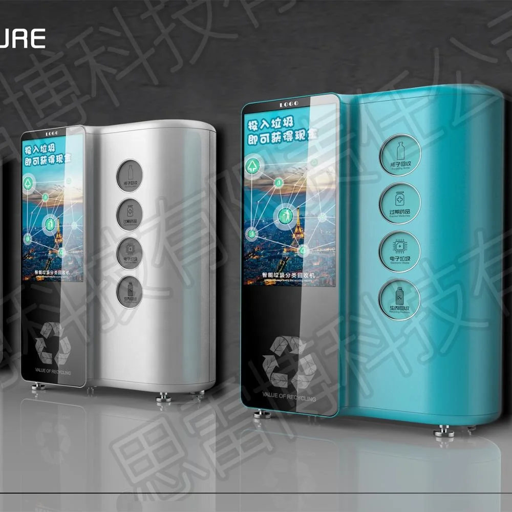 bottle recycle machine with compression , smart and small machines, support customized for other reclcing machines