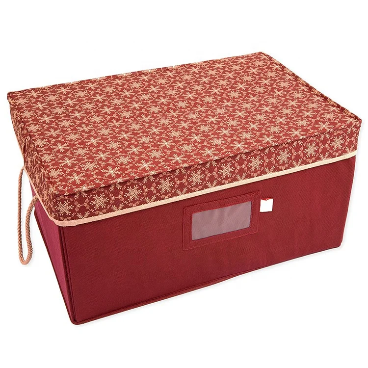 Ornament Bauble Storage Boxes Christmas Tree Decorations Storage Box