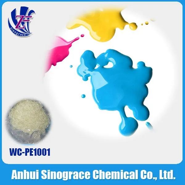Твердые сырье водорастворимым полиэстер смолы клей для покрытия