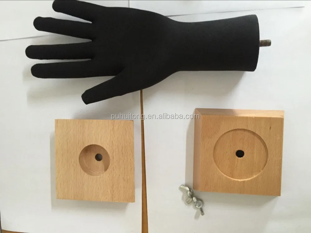 Flexible Display Hand with Base for Mannequins and Display Purposes