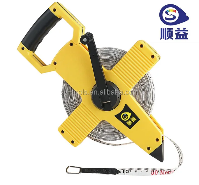 Black ABS Plastic Flexible Fiberglass Advanced Two Sided Waterproof Length Rapala Steel Tape Measure