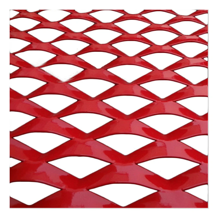 Cladding decoration double sides aluminum expanded mesh