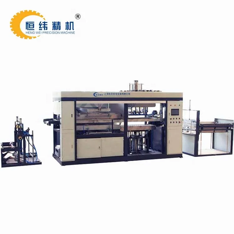Big production quantity thermoforming machine for flower pot