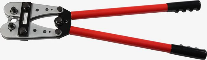 LX-120B Heavy Duty Electric Crimping Tool for Non-insulated Cable Links Hexagon Shape 10-120mm2 Electrical Wire Terminal Crimper