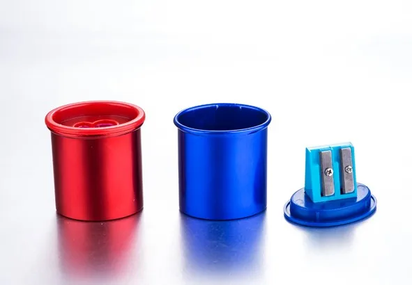 Высокое качество цветной карандаш точилка популярные в школы и офиса