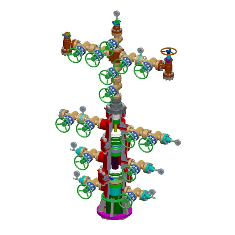 api 6a oilfield drilling x-mas tree christmas tree