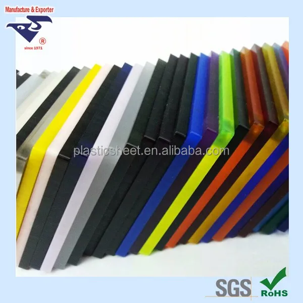 Taiwan Basin clear / color PMMA Acrylic sheet manufacturer