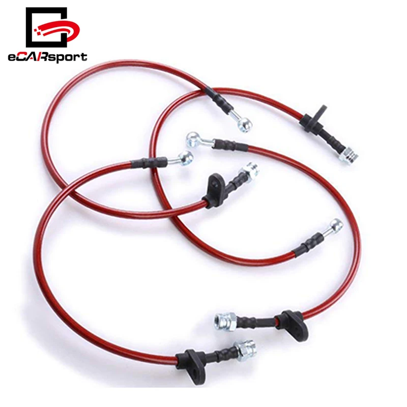 Высокопроизводительный гоночный шланг из нержавеющей стали с плетеным маслотормозом, линейный кабель для Honda Accord 03-12