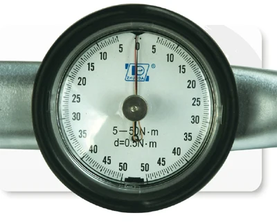 10N.m to 50N.m dial gauge hand tools Dial Indicating Torque wrench