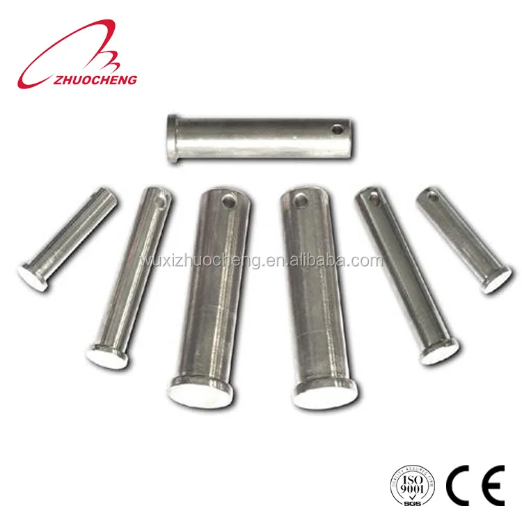 stainless steel round head clevis pin with hole