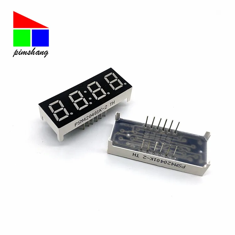 
4 digit 7 segment 0.4 inch digital tube display is widely used in home appliances 