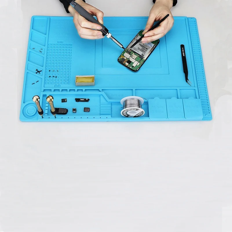 Heat Resistant Electronics Repairing Soldering Silicone Insulation Pads