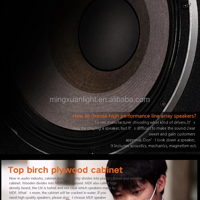 Vrx932la Professional Passive Stage Equipment Line Array Speaker Box