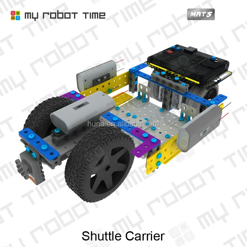 Electronic educational kits for school robotic training
