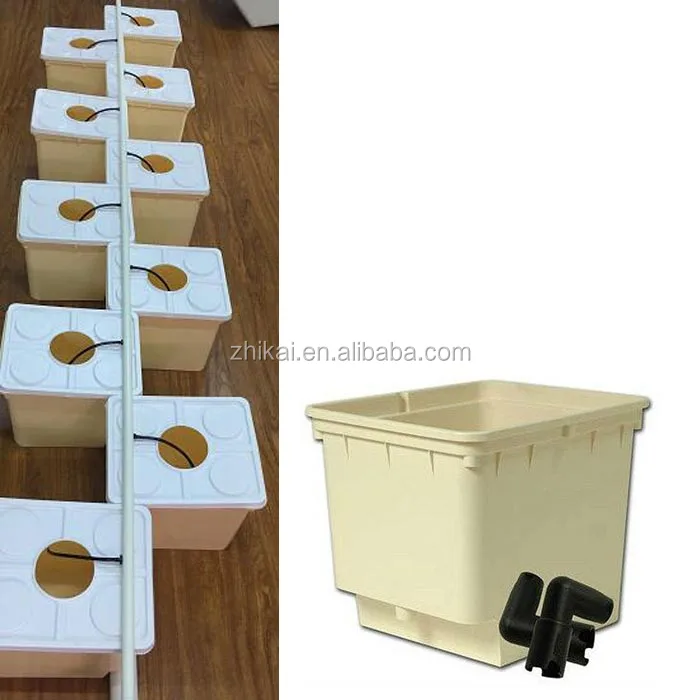 
Irrigation system beige dutch bucket for hydroponics 