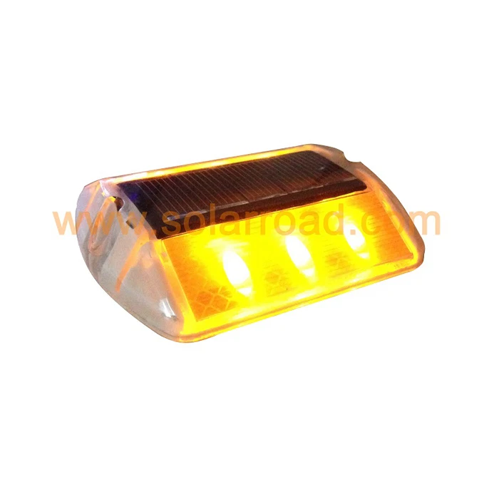 
Traffic LED Raised Pavement Marker Reflective Solar Road Stud 
