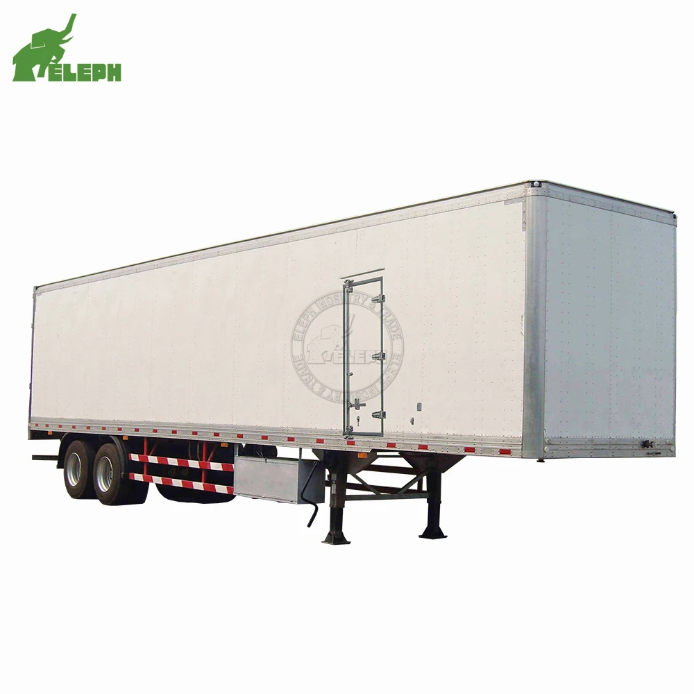 Bulk Cargo Transport Van Box Semi Trailer  used for dry/valued goods