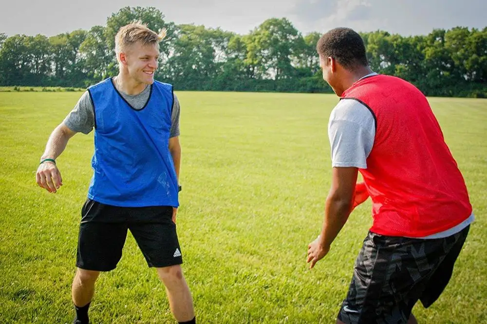 Soccer Training Pinnies/Scrimmage Vests/Sports Bibs 10 packs