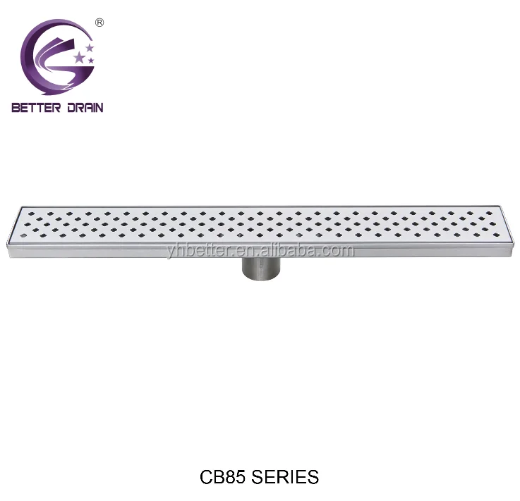
Stainless steel linear drain, Floor drain,Long floor drain CB85 