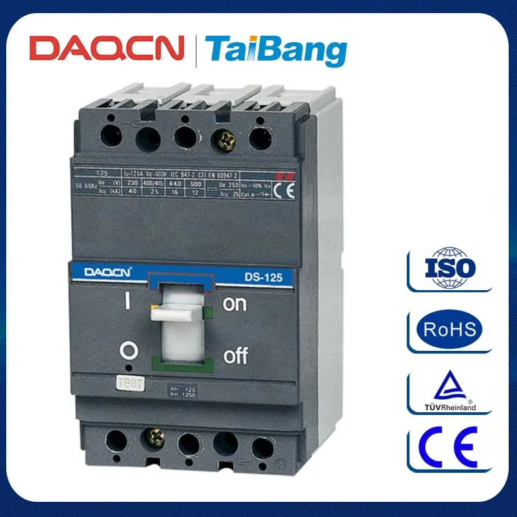 DAQCN 2016 Новый Светская Жизнь 3 Фазы Литой Корпус Выключателя В ЛИТОМ