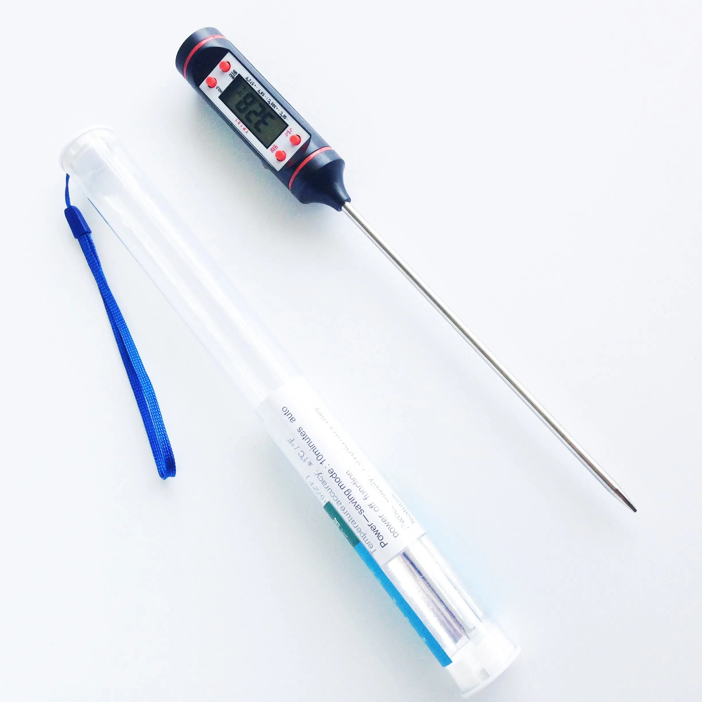 
Digital Probe Meat Thermometer Kitchen Cooking BBQ Food Thermometer Cooking Stainless Steel Water Milk Thermometer Tools TP101 