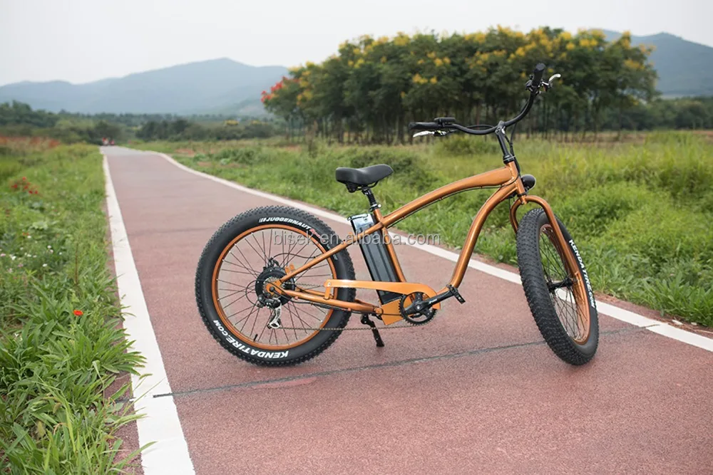 Latest 26 inch fat tire electric bike from China manufacturer