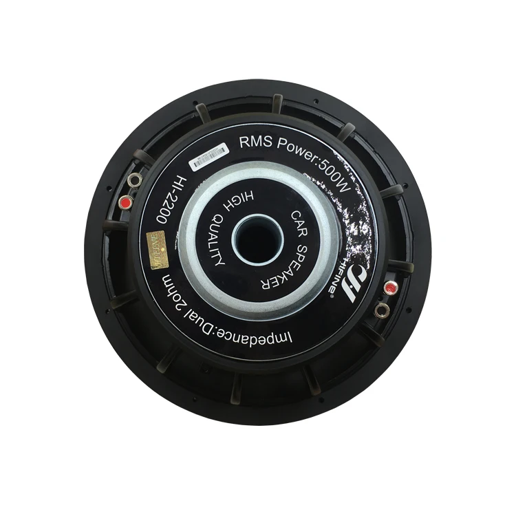 RMS 500watts Powered Car Audio Subwoofer 12 inch