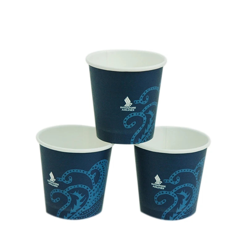 
8 oz Fashional Style Quality And Texture Disposable Single Wall Paper Coffee Cup 