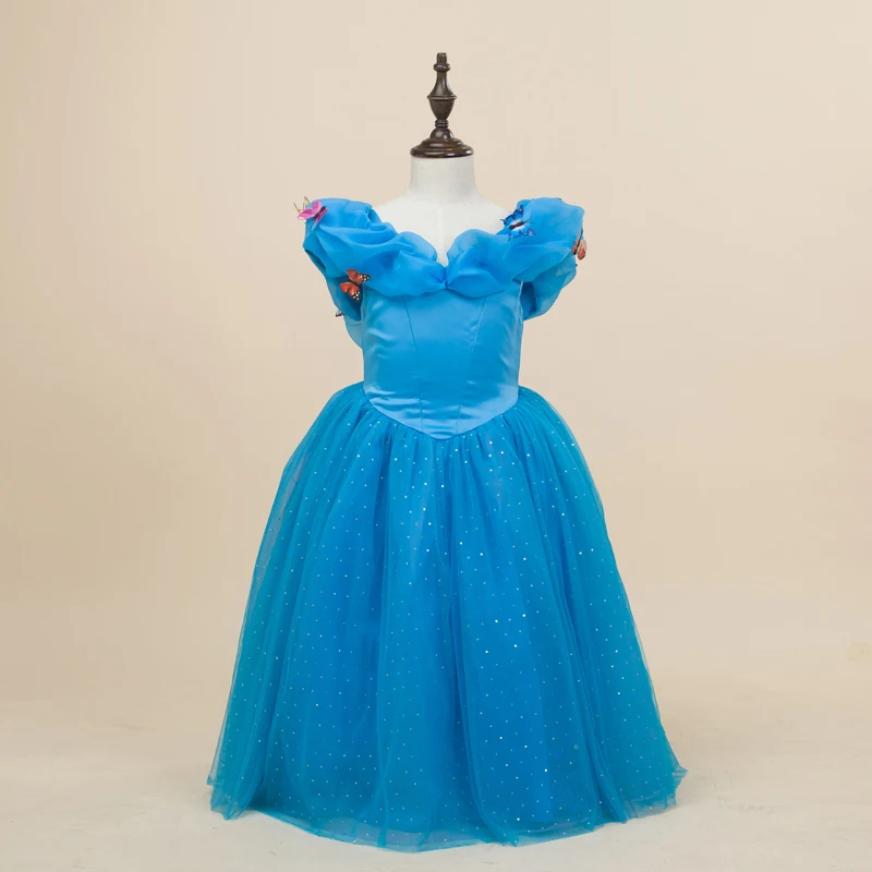 LSK 3 11T High Quality Butterfly Cinderella font b Dress b font font b Fancy b