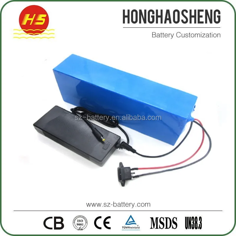 24v 36v 48v electric bike battery high power 18650 15ah li ion battery pack