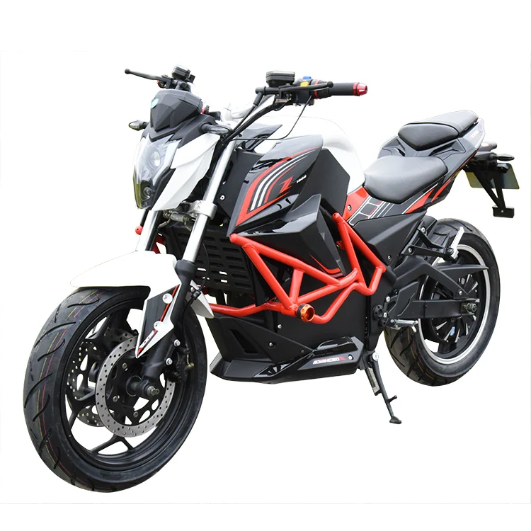 Super Race Moto Electrica 3000W 5000W Lithium 72V China Vintage Electric Motorcycle Sport Bike Long Range Electric Motorcycle