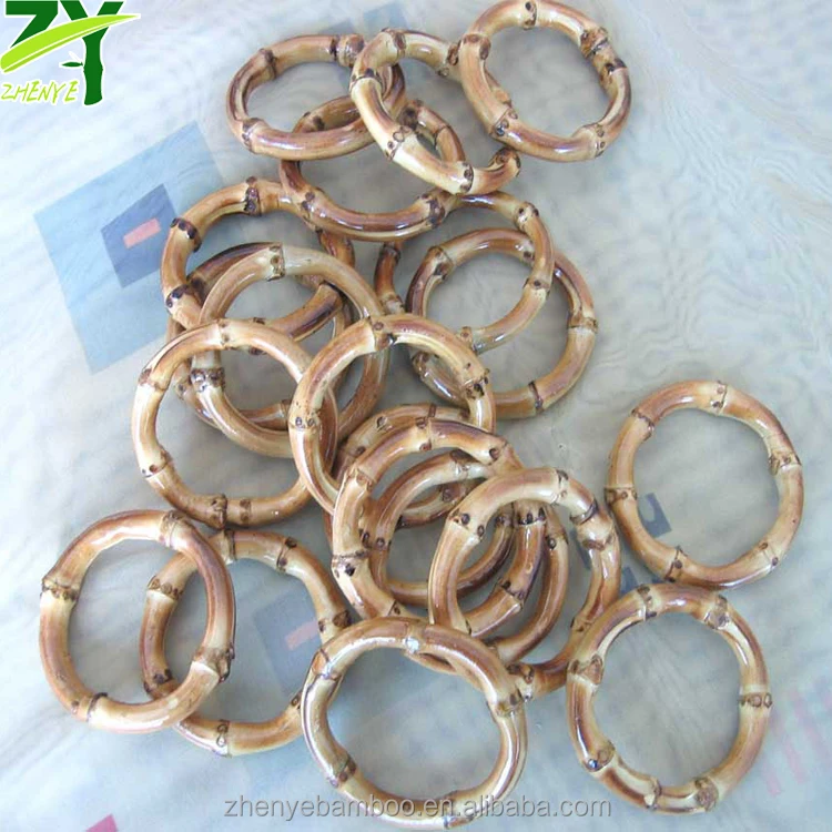 ZY404 Bamboo Curtain Rings bamboo curtain accessories bamboo rain rings  in Low Price !