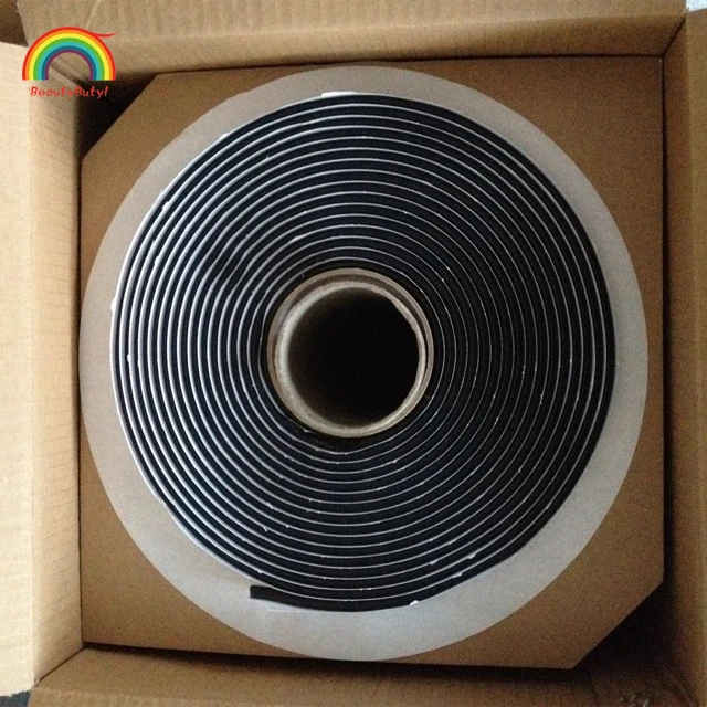 Double sided butyl bead mastic sealant tape