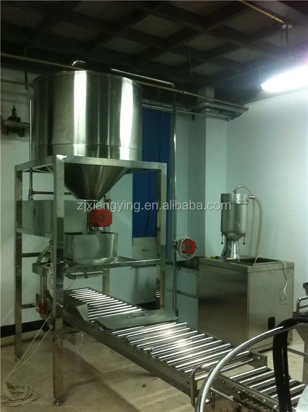 XYCF-450 automatic industrial rice cooking line/instant rice processing line