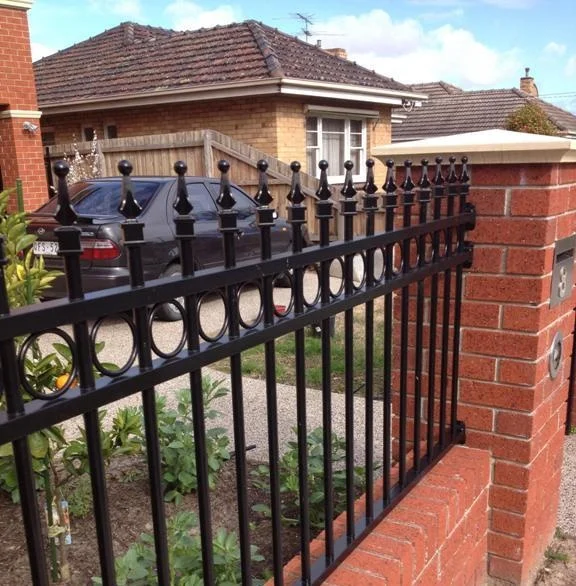 Cast iron forging iron galvanized wrought iron fence spearhead