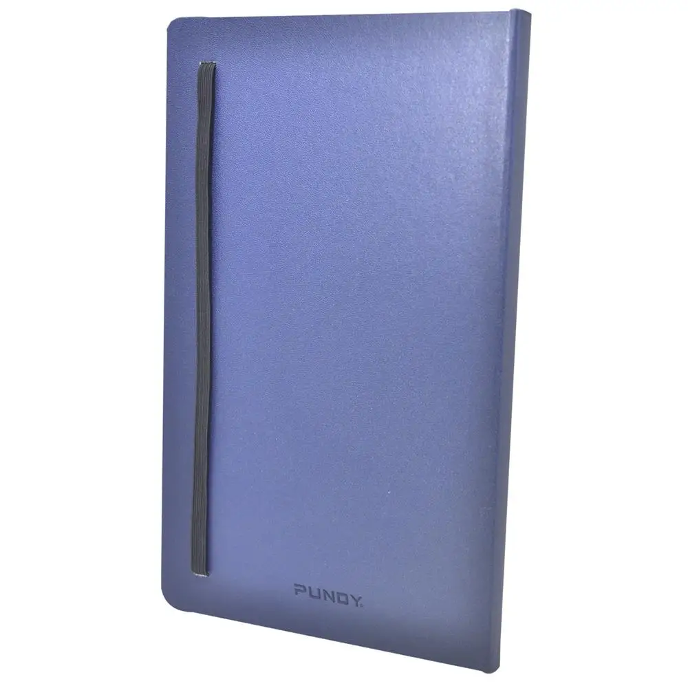 FSC soy ink printing paper leather  journal with tomoe river white paper