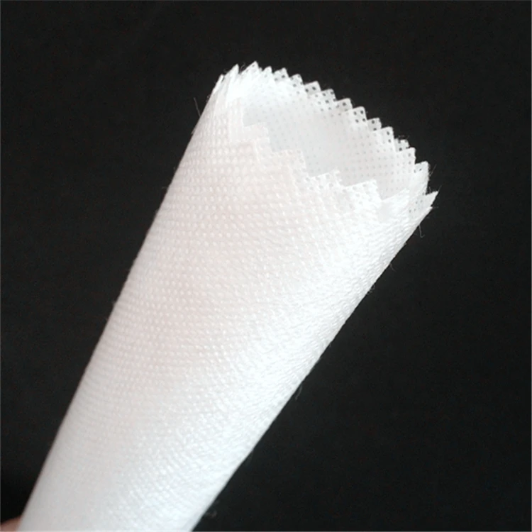 60gsm cold water soluble pva water soluble fabric embroidery stabilizer interlining nonwoven tissue paper
