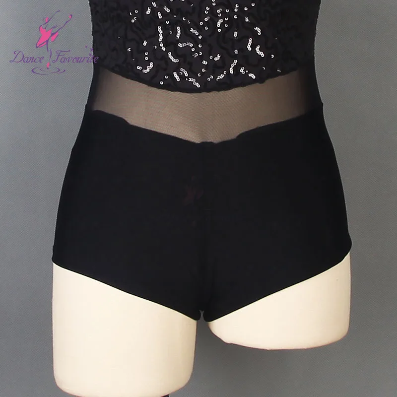 Black Sequin Dance Costume for Child and Adult Jazz and Tap Dance Costumes 19101