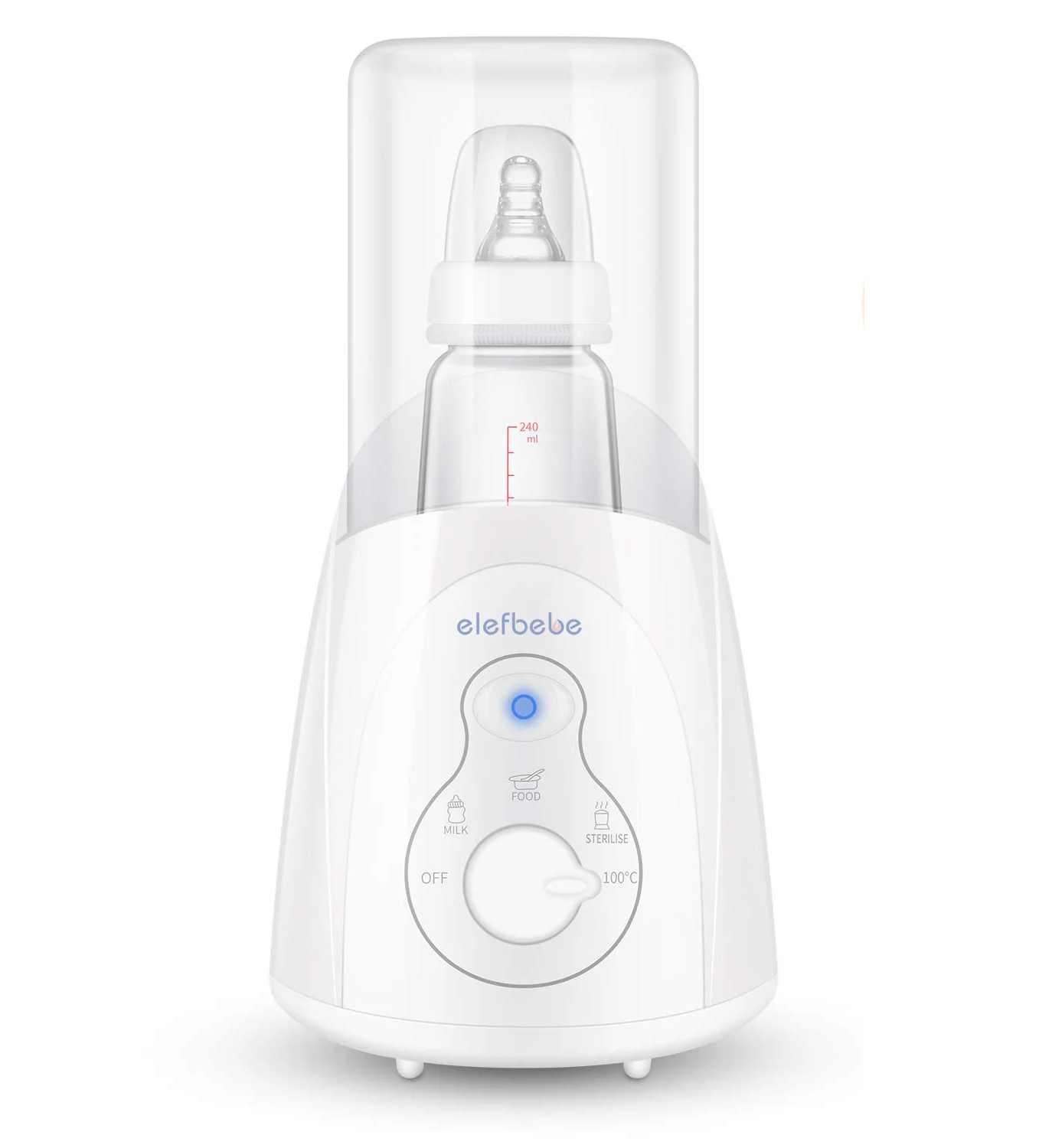 PTC Heater Multifunctional Accurate temperature control Mechanical Baby Bottle Warmer