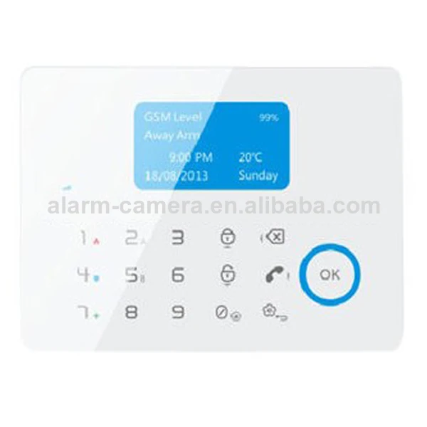 Новый App на Store & Google играть GSM сигнализации для беспроводной системы охранной с английский / русский