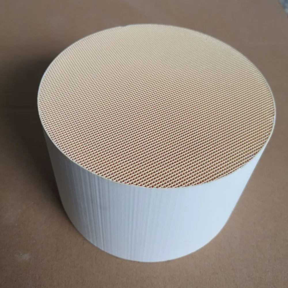 Three  way ceramic catalyst core coating with Euro 4 for petrol engine catalytic converter exhaust system